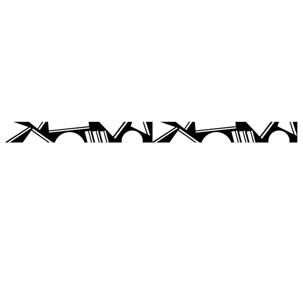Picniva sty503Car Body Side Stripes Vinyl Graphics Sticker Decals 2 Pcs