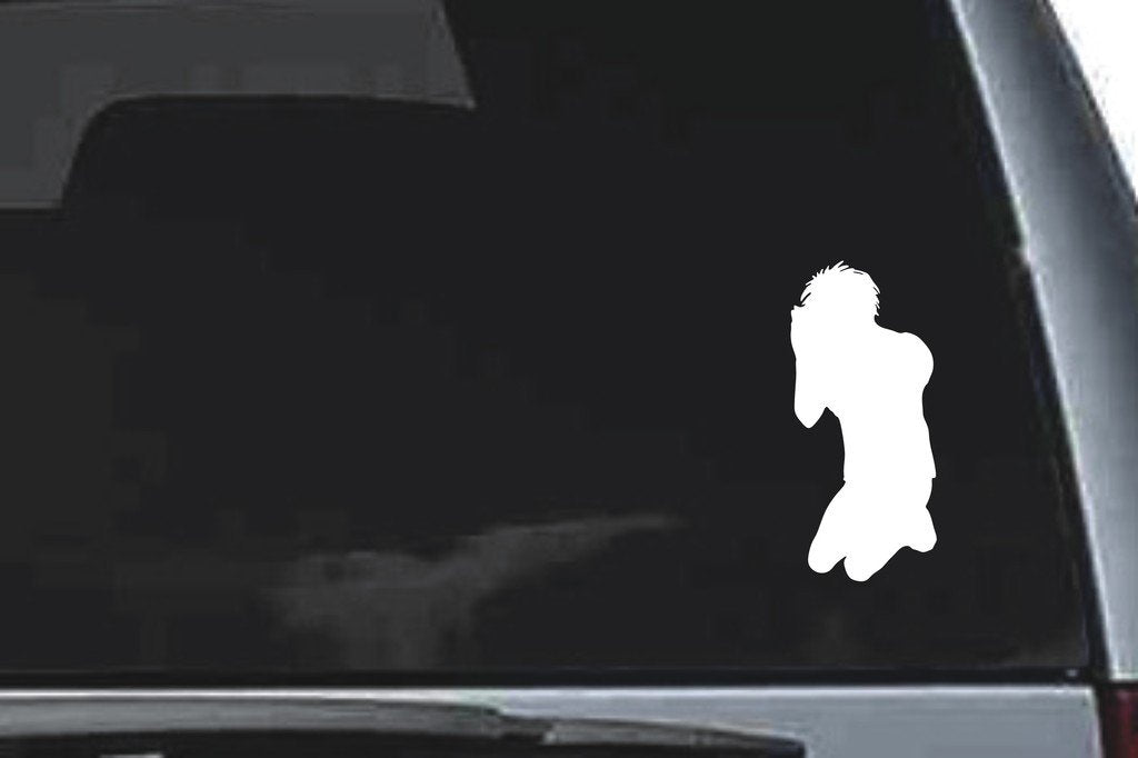 Picniva Boy Sty49a Vinyl Car Window Decal, Approx 5 in