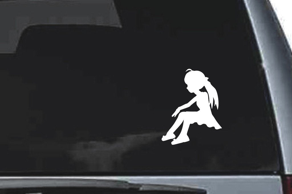 Picniva Kid Sty122 Vinyl Car Window Decal, Approx 5 in