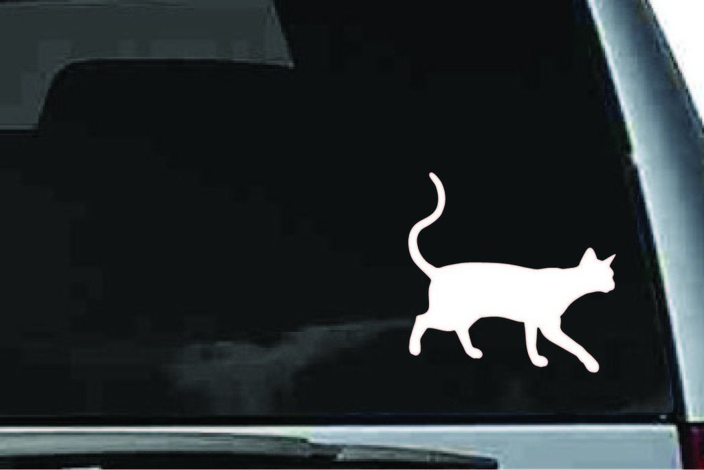 Picniva Siamese Cat Sty20 Vinyl Car Window Decal, Approx 5 in