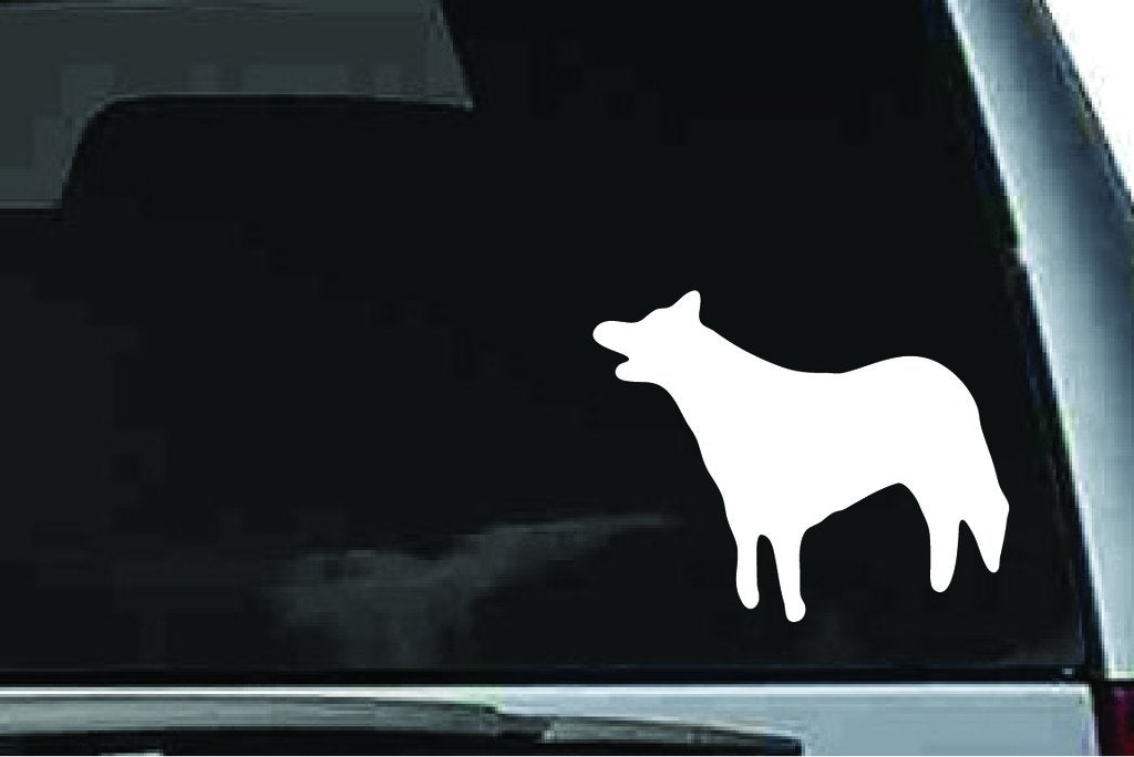 Picniva Dog Sty5 Vinyl Car Window Decal, Approx 5 in