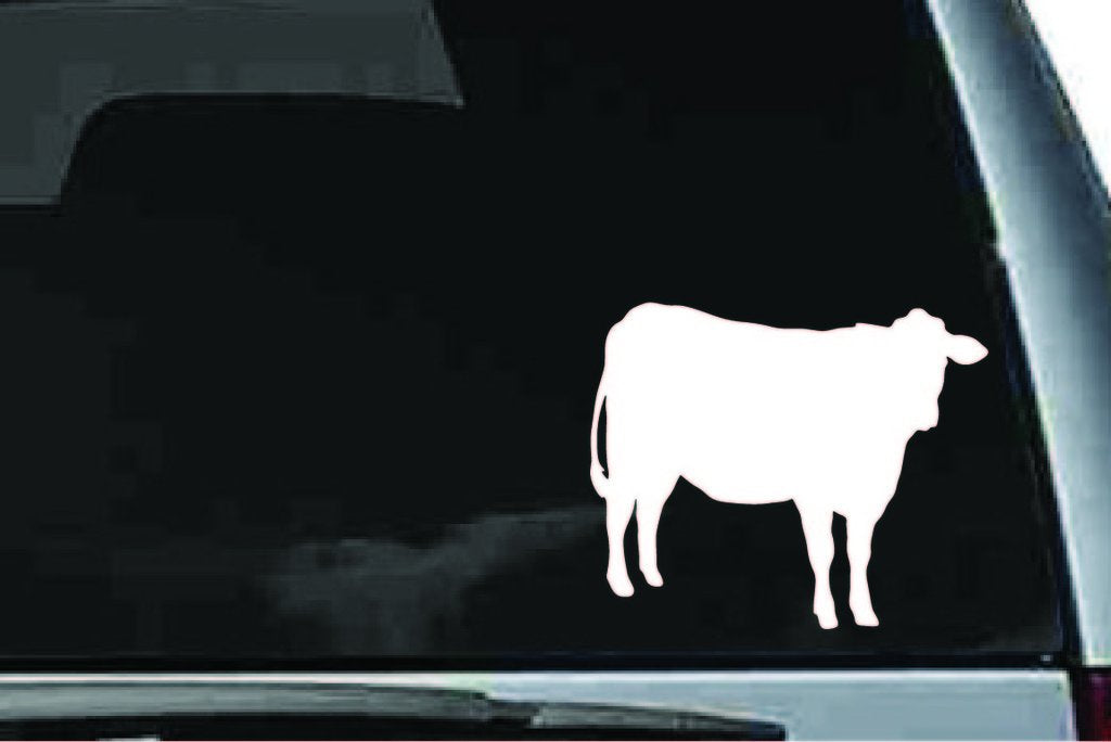 Picniva Cow Sty36 Vinyl Car Window Decal, Approx 5 in