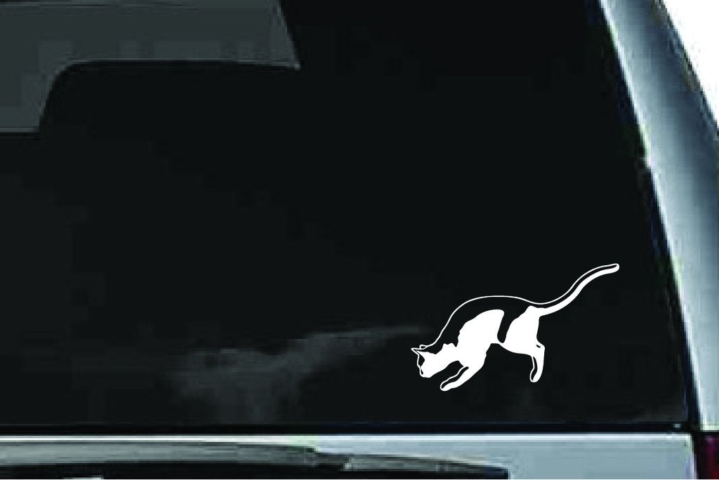 Picniva Cat Sty29 Vinyl Car Window Decal, Approx 5 in
