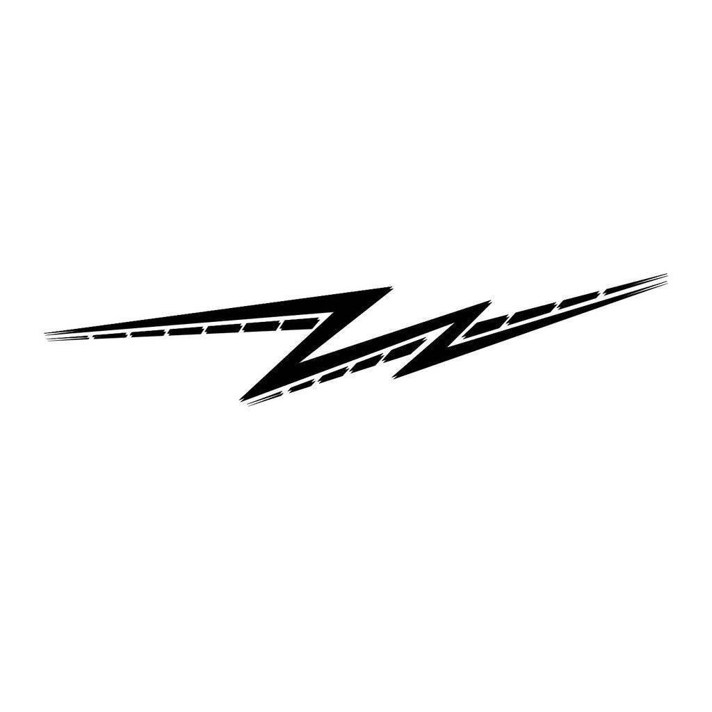Picniva sty443 Car Body Side Stripes Vinyl Graphics Sticker Decals 2 Pcs