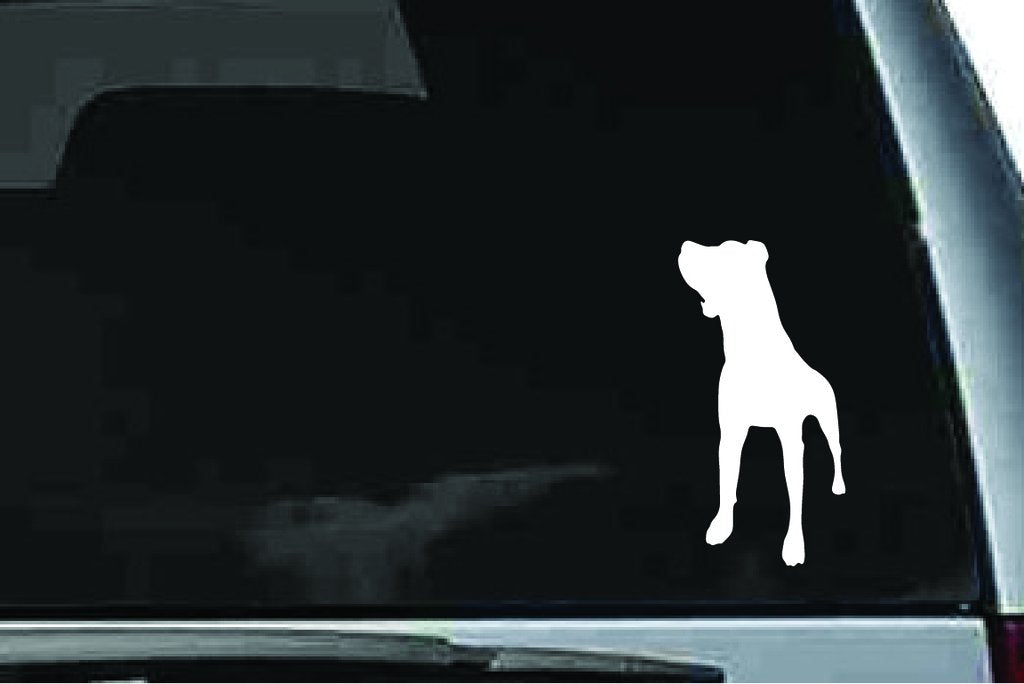Picniva Rottweiler Dog Sty29a Vinyl Car Window Decal, Approx 5 in