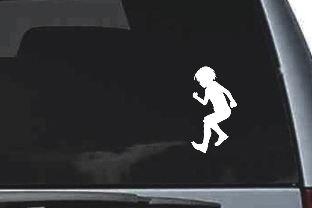 Picniva Boy Sty4 Vinyl Car Window Decal, Approx 5 in