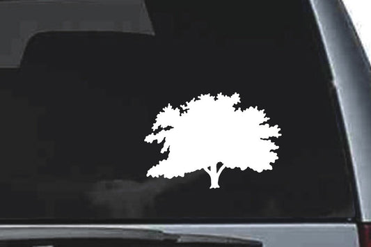 Picniva Tree Sty31 Vinyl Car Window Decal, Approx 5 in