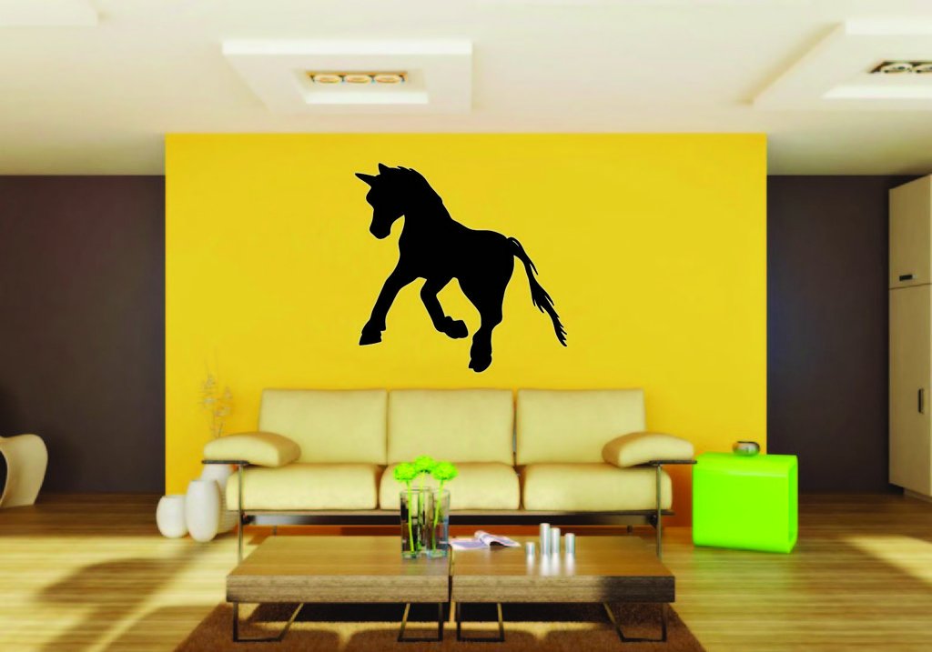 Picniva Pony Style 3a Removable Vinyl Wall Decal