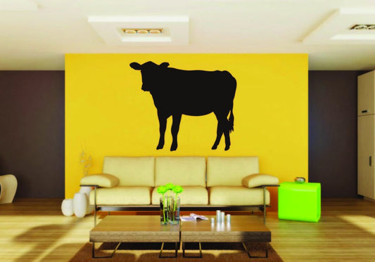 Picniva Cow Sty64 Vinyl Wall Decal, Approx 22 x 19.8 in, Removable