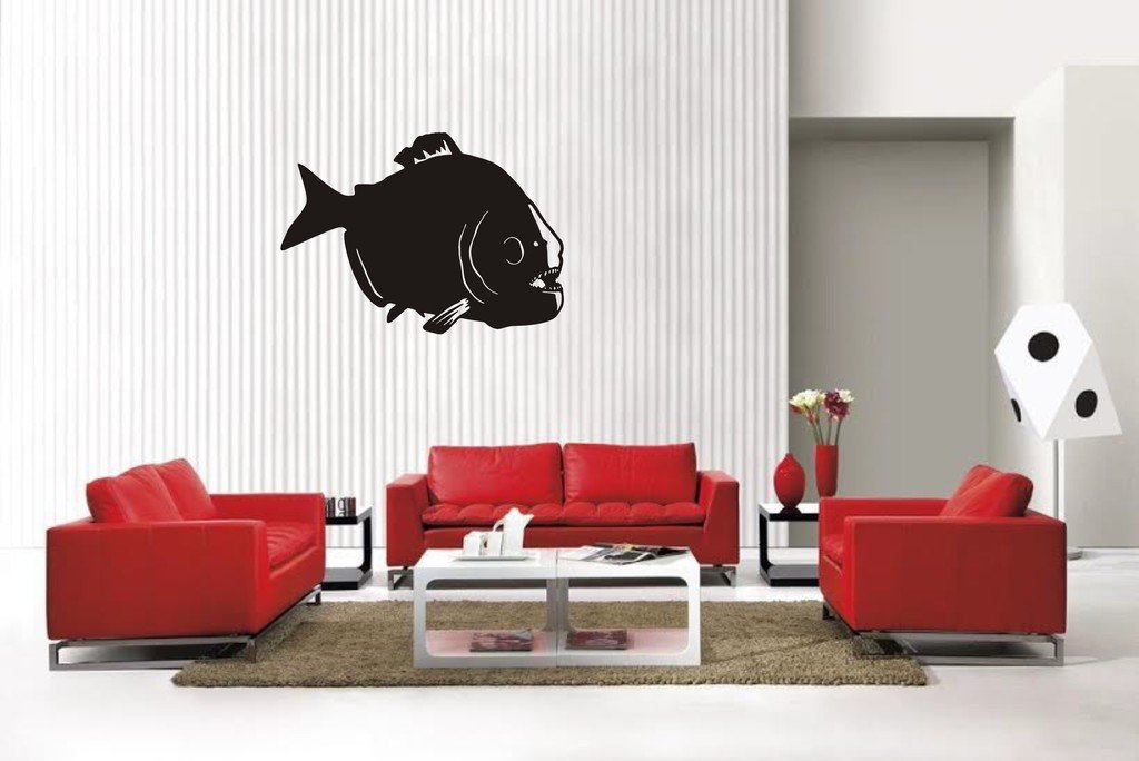 Picniva Pirahna Style2 Wall Decal Removable Home Decor