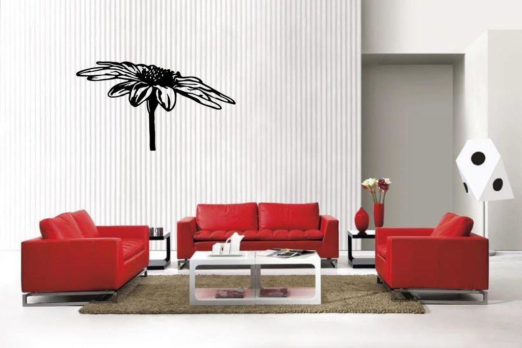 Picniva Flower Style20 Wall Decal Removable Home Decor