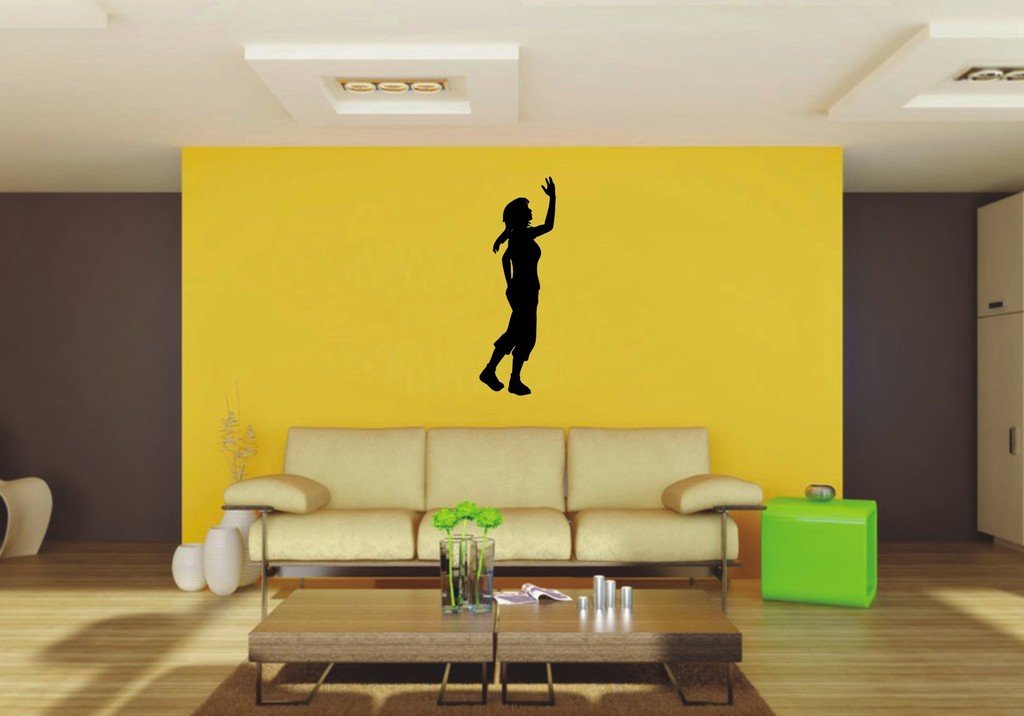 Picniva 22x63.43 Standing Style 6 Vinyl Wall Decal Figure