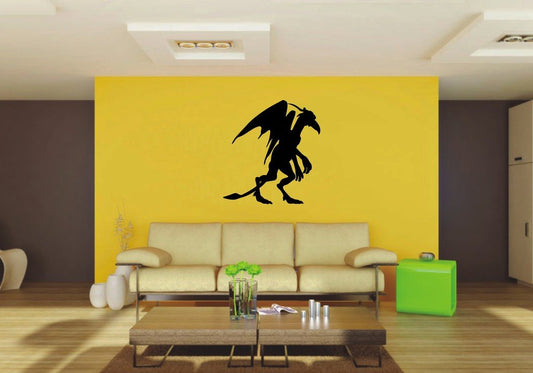 Picniva 22x23.6 Gargoyle Style 10 Vinyl Wall Decal Fantasy Decor