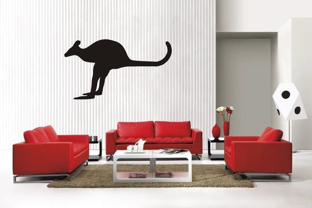 Picniva Kangaroo Style7 Wall Decal Removable Home Decor