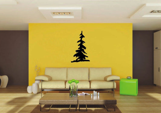 Picniva 22x36.64 Tree Style 333 Vinyl Wall Decal Nature