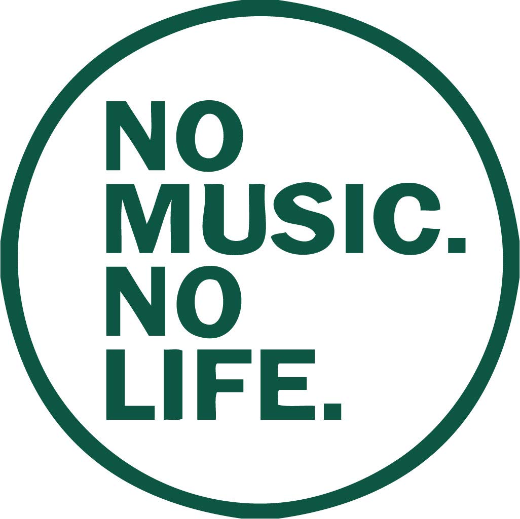 Decaltor Music Life Quote Vinyl Decal, 5 in, Car Window Sticker