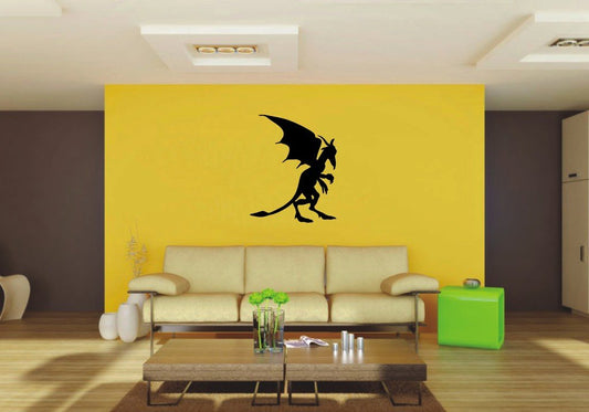 Picniva 22x27.35 Gargoyle Style 7 Vinyl Wall Decal Fantasy Decor