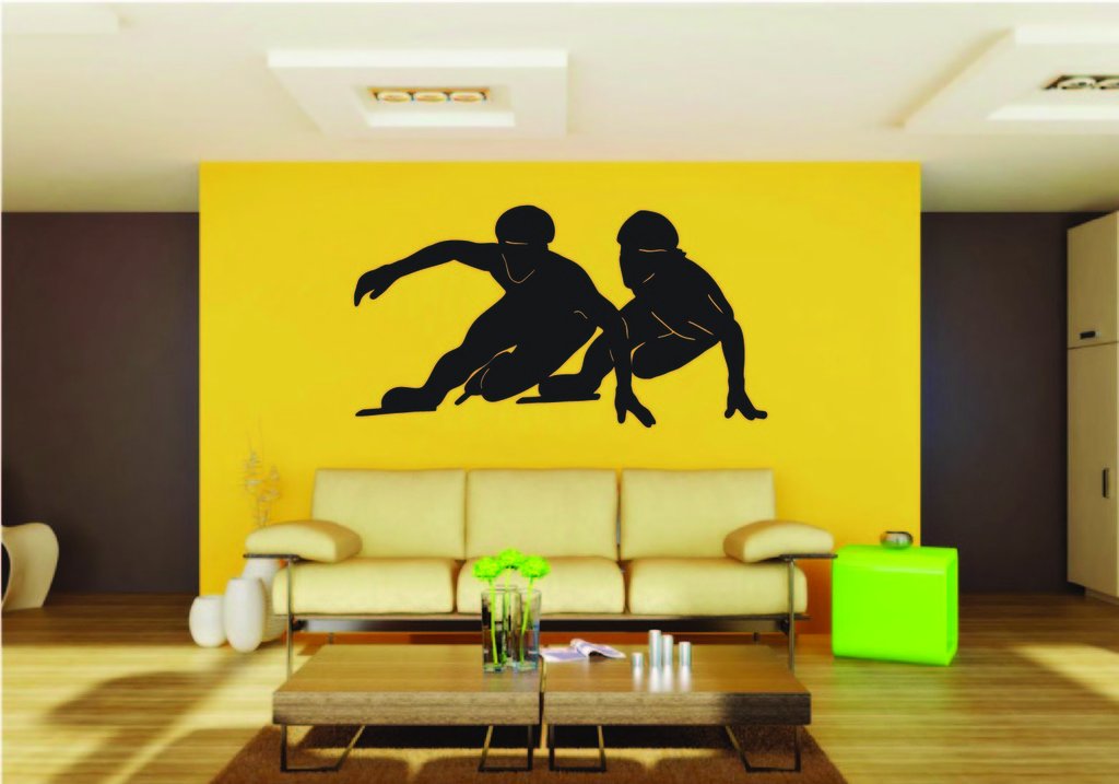 Picniva Skating Style 7 Removable Vinyl Wall Decal
