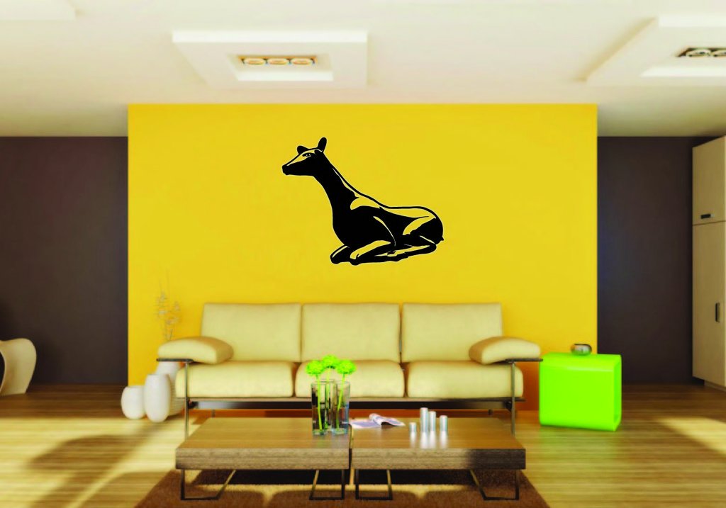 Picniva Deer Doe Style 7 Removable Vinyl Wall Decal