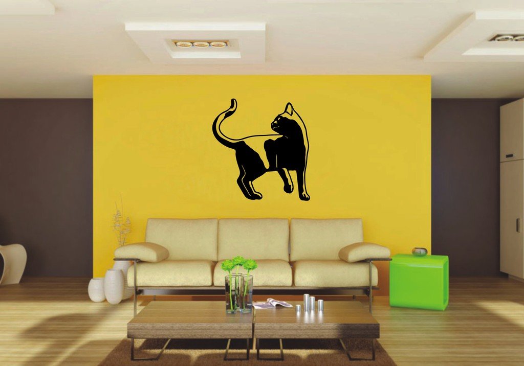 Picniva 22x23.04 Cat Style 26 Vinyl Wall Decal Breed