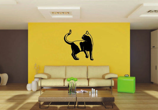 Picniva 22x23.04 Cat Style 26 Vinyl Wall Decal Breed