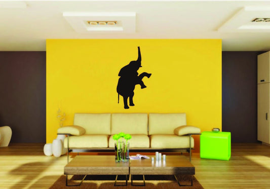 Picniva Elephant Baby Sty13 Vinyl Wall Decal, Approx 22 x 39.6 in