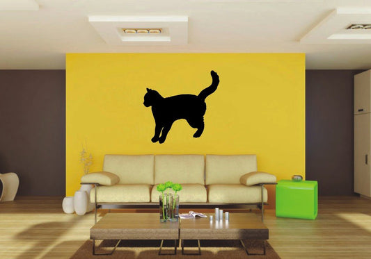 Picniva 22x21.14 Cat Style 2 Vinyl Wall Decal Breed