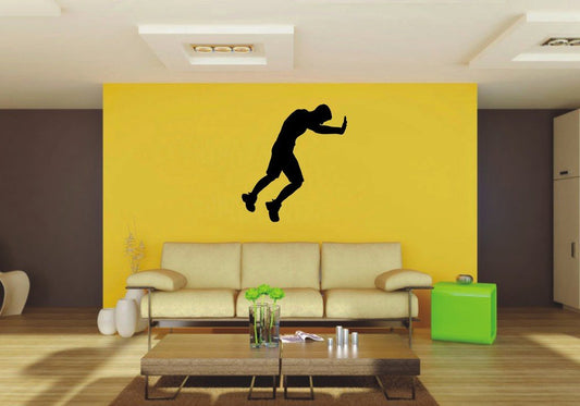 Picniva Pushing Style 2 Wall Decal Graphic Home Decor