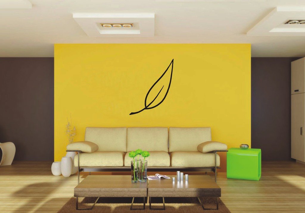 Picniva Leaf 17 Wall Decal Botanical Nature Decor