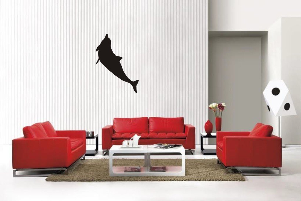 Picniva Dolphin Style6A Wall Decal Removable Home Decor