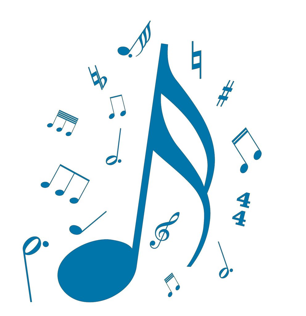 Picniva Sixteenth Note Music Symbols Wall Decal for Musicians
