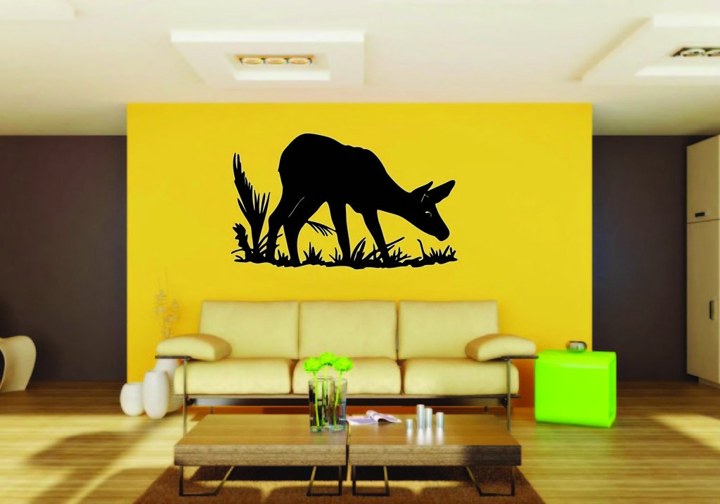 Picniva Deer Fawn Style 3 Removable Vinyl Wall Decal