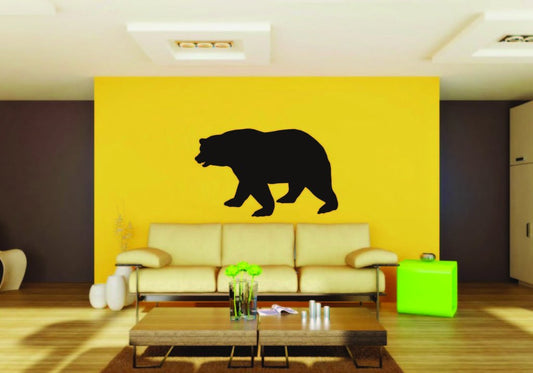 Picniva Bear Sty21 Vinyl Wall Decal, Approx 22 x 13.2 in, Removable