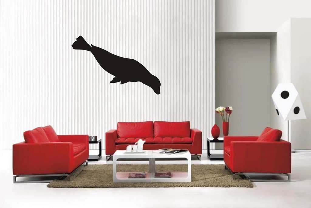 Picniva Seal Style7 Wall Decal Removable Home Decor