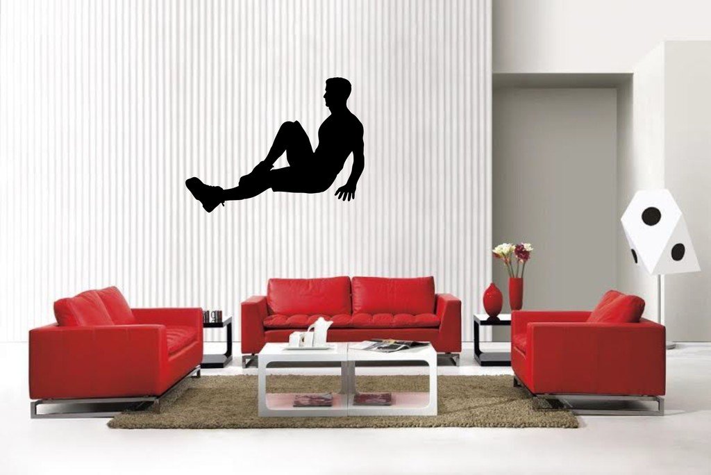 Picniva Sitting Style7 Wall Decal Removable Home Decor