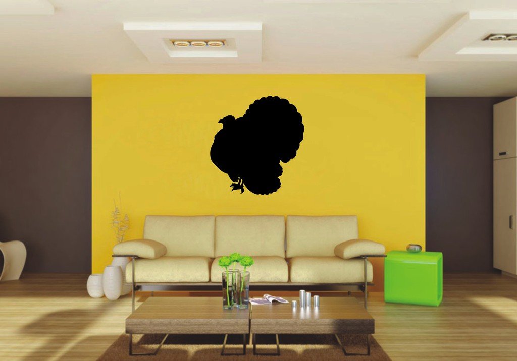 Picniva Turkey Sty10a Vinyl Wall Decal, Approx 22 x 23.1 in, Removable