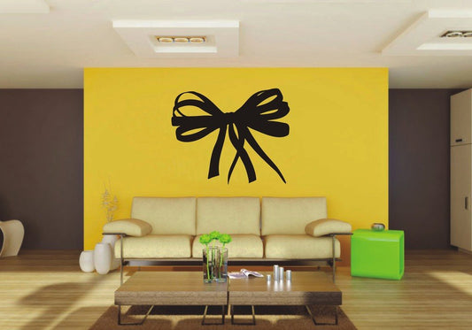 Picniva Ribbon Sty1a Vinyl Wall Decal, Approx 22 x 17.9 in, Removable