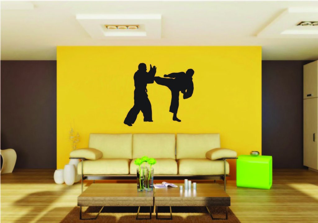 Picniva Fighting Sport Style 213 Removable Vinyl Wall Decal