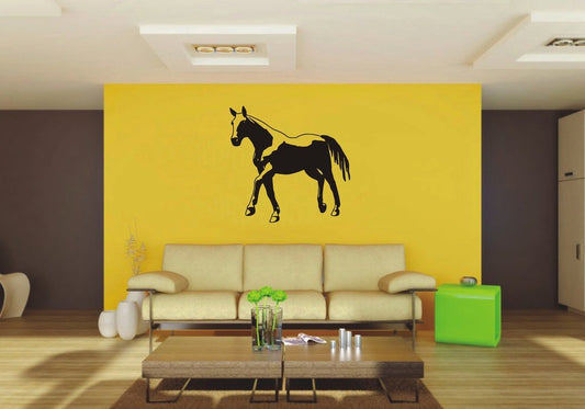 Picniva Horse Sty30 Vinyl Wall Decal, Approx 22 x 21.31 in, Removable