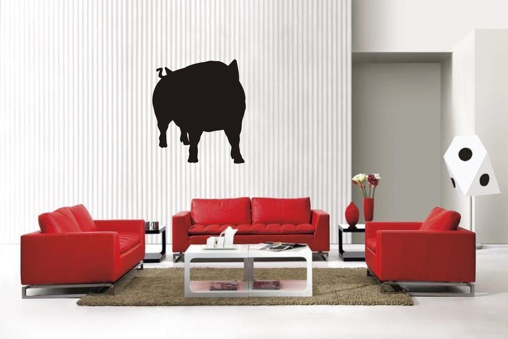 Picniva Pig Style7A Wall Decal Removable Home Decor