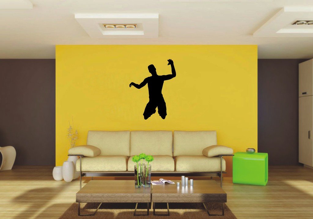 Picniva Kneeling Style 10 Wall Decal Figure Silhouette Decor