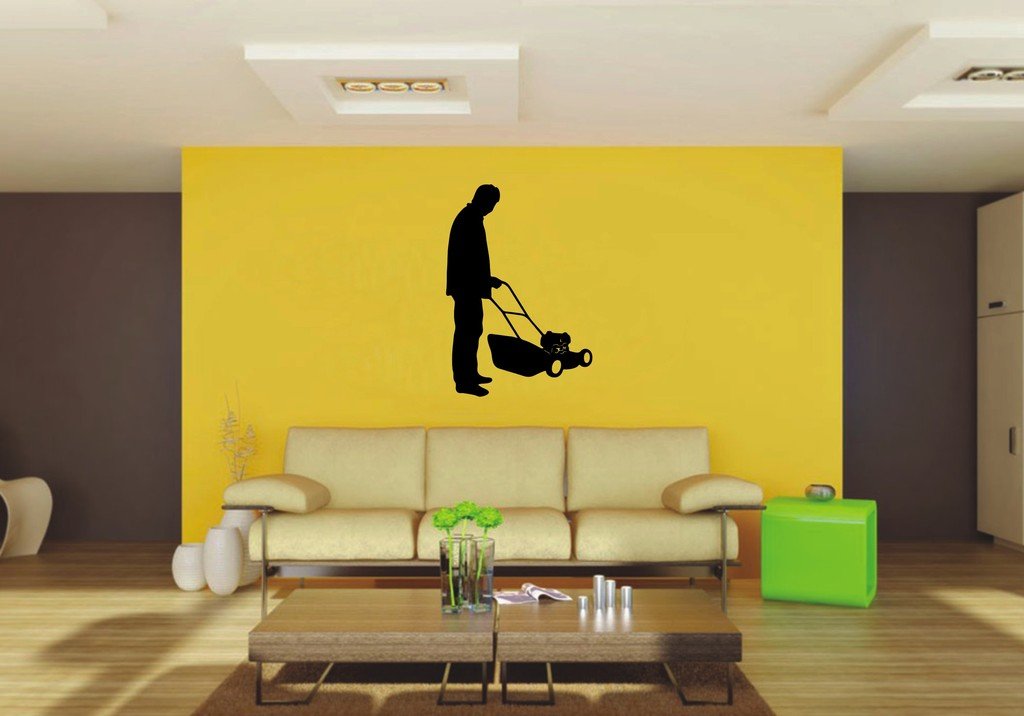 Picniva 22x31.95 Lawn Mower Style 10 Vinyl Wall Decal Motorsport