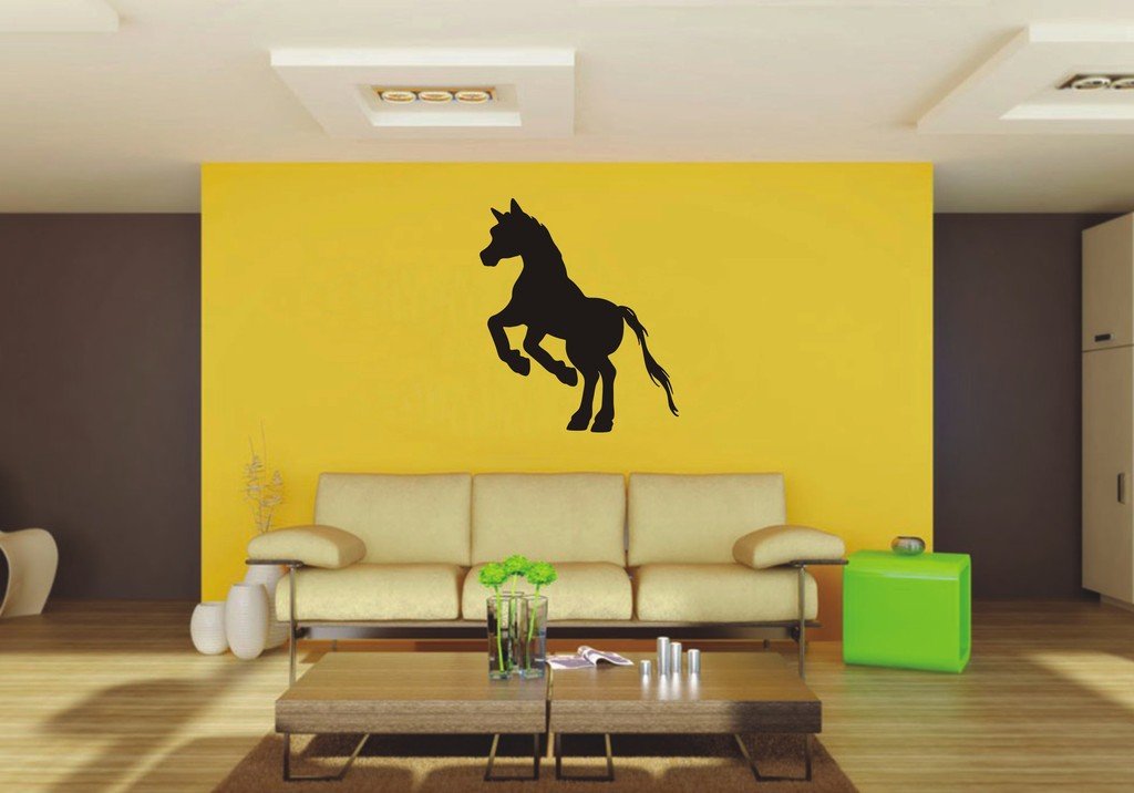 Picniva Pony Style 4a Removable Vinyl Wall Decal Equestrian Kids Decor Art