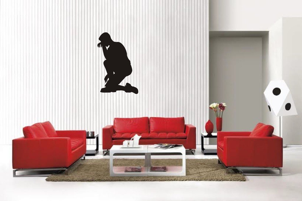 Picniva Man Style3 Wall Decal Removable Home Decor
