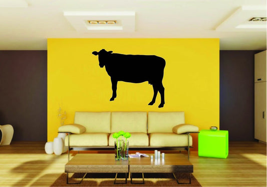 Picniva Cow Sty97 Vinyl Wall Decal, Approx 22 x 17.28 in, Removable