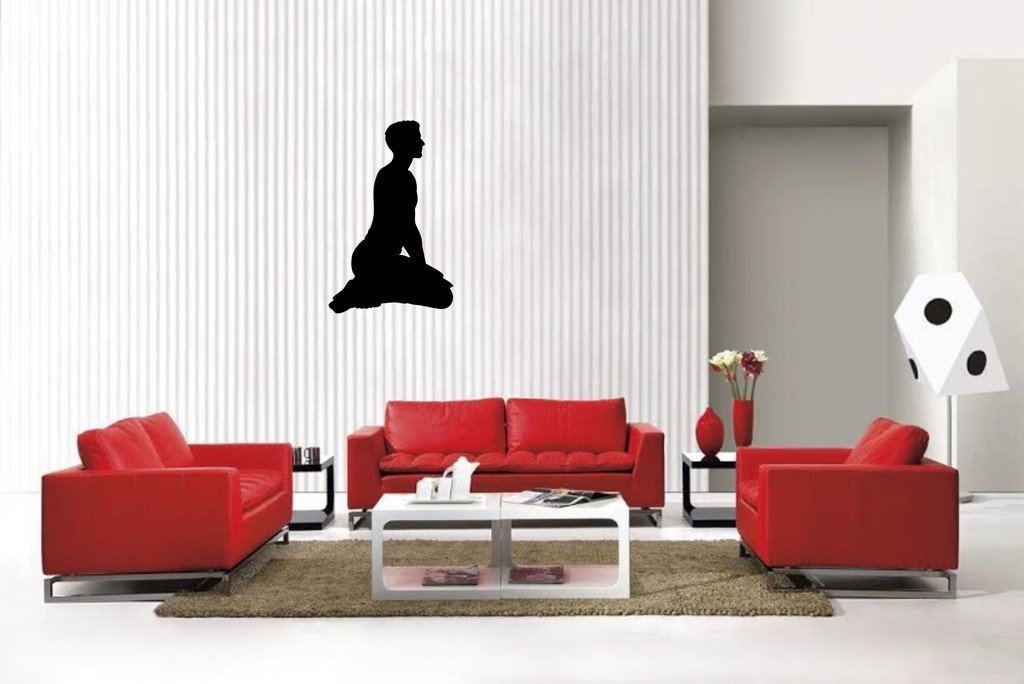 Picniva Kneeling Style6 Wall Decal Removable Home Decor