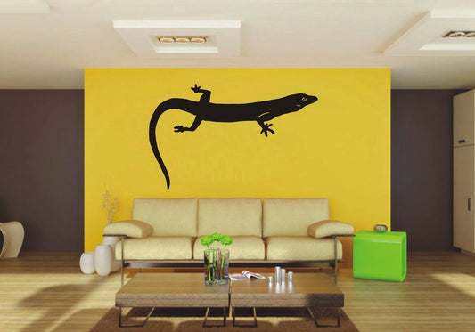 Picniva Lizard Sty1 Vinyl Wall Decal, Approx 22 x 13.8 in, Removable