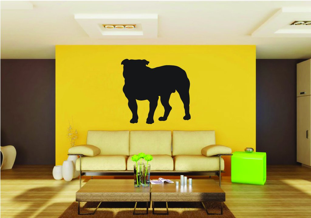 Picniva Dog Style 37 Removable Vinyl Wall Decal