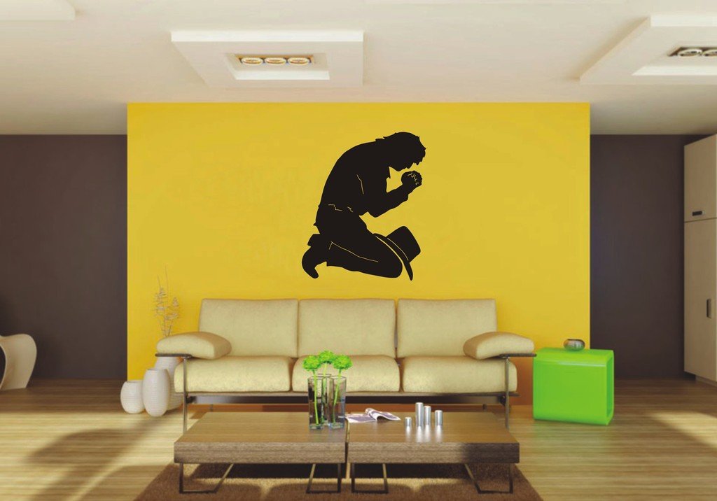 Picniva Cowboy Sty11 Vinyl Wall Decal, Approx 22 x 26.34 in, Removable