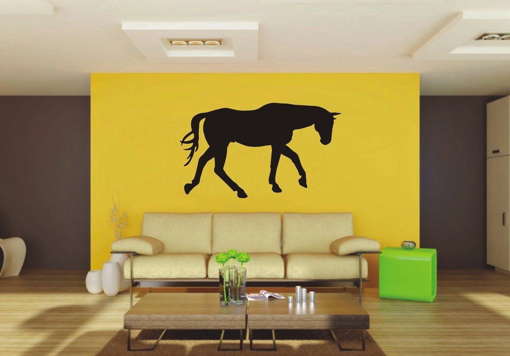 Picniva Horse Sty71 Vinyl Wall Decal, Approx 22 x 13.01 in, Removable